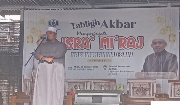 SMP IT dan MA Plus An Nahl Gelar Tabligh Akbar Isra' Mi'raj